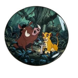 Disney The Lion King "A Crunchy Freast" Bradex Collectors Plate #14859A EUC